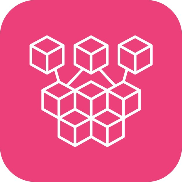 Modular Design icon vector image Can be used for Economy