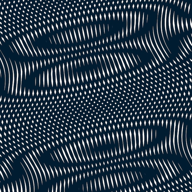 moire pattern, monochrome vector background with trance effect. optical illusion, creative black and white graphic backdrop.