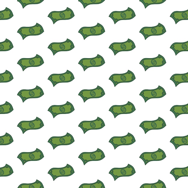 money sheet pattern vector design