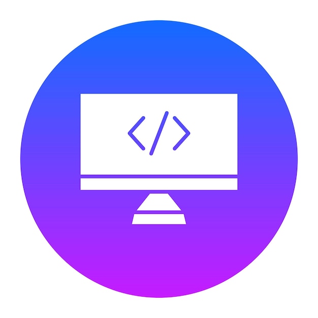 Monitor Vector Illustration