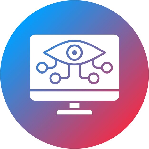 Monitoring icon vector image Can be used for Fintech