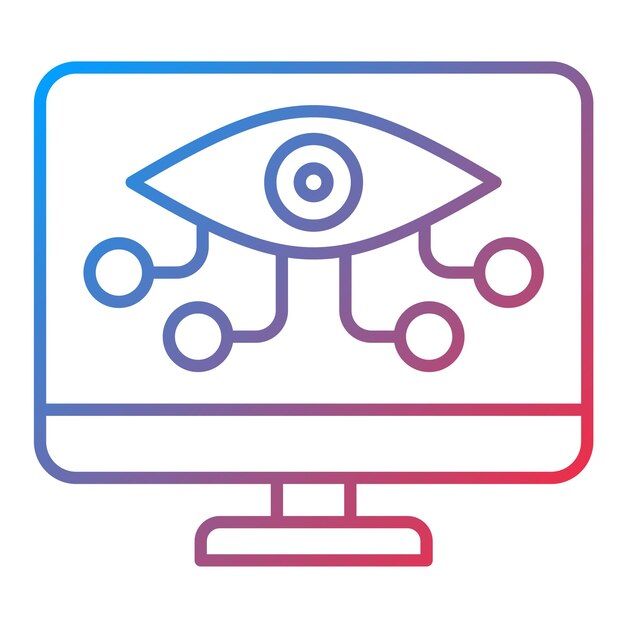 Monitoring icon vector image Can be used for Fintech