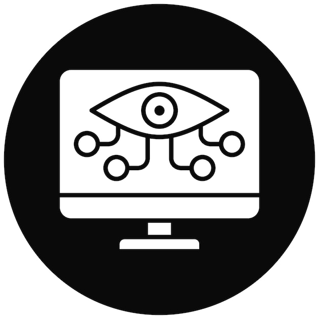Monitoring icon vector image Can be used for Fintech