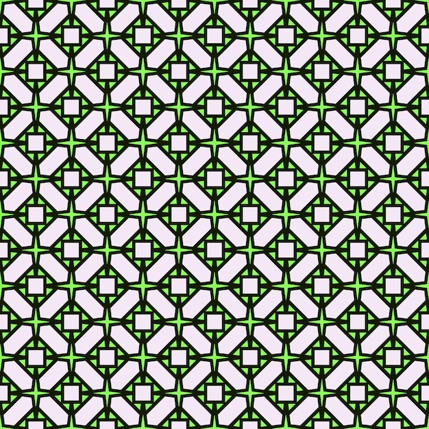 Monivärinen saumaton abstrakti kuviollinen tausta ja pohja Monivärinen värikäs koristeellinen design Värilliset mosaiikkikoristeet Vektorigrafiikka kuvitus