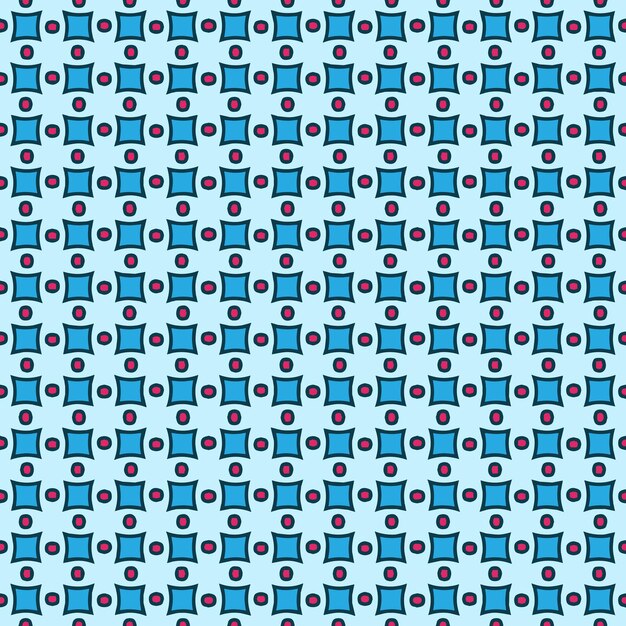Monivärinen saumaton abstrakti kuviollinen tausta ja pohja Monivärinen värikäs koristeellinen design Värilliset mosaiikkikoristeet Vektorigrafiikka kuvitus