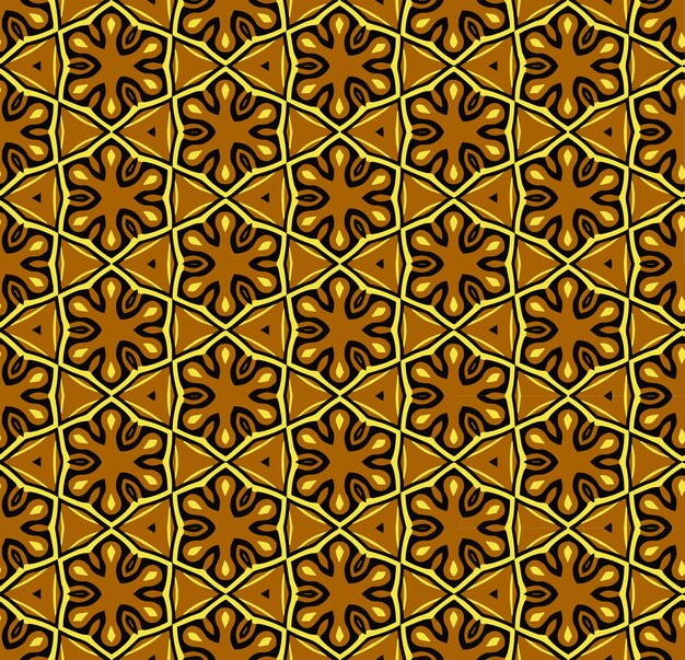 Monivärinen saumaton abstrakti kuviollinen tausta ja pohja Monivärinen värikäs koristeellinen design Värilliset mosaiikkikoristeet Vektorigrafiikka kuvitus