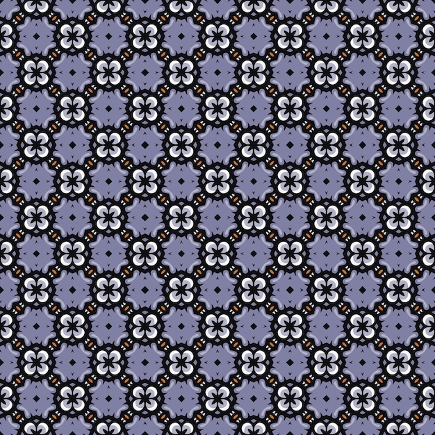 Monivärinen saumaton kuviotextuuri ja mallipohja Monivärinen värikäs koristeellinen graafinen design Värilliset mosaiikkikoristeet Vektori kuvitus