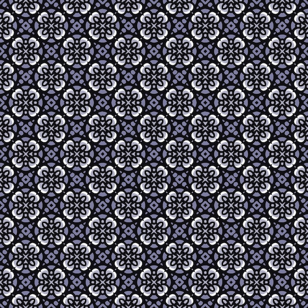 Monivärinen saumaton kuviotextuuri ja mallipohja Monivärinen värikäs koristeellinen graafinen design Värilliset mosaiikkikoristeet Vektori kuvitus
