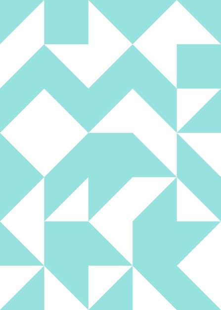 morning glory geometric shapes pattern design
