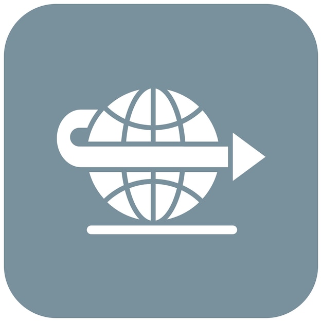 moving forward icon vector image can be used for the future