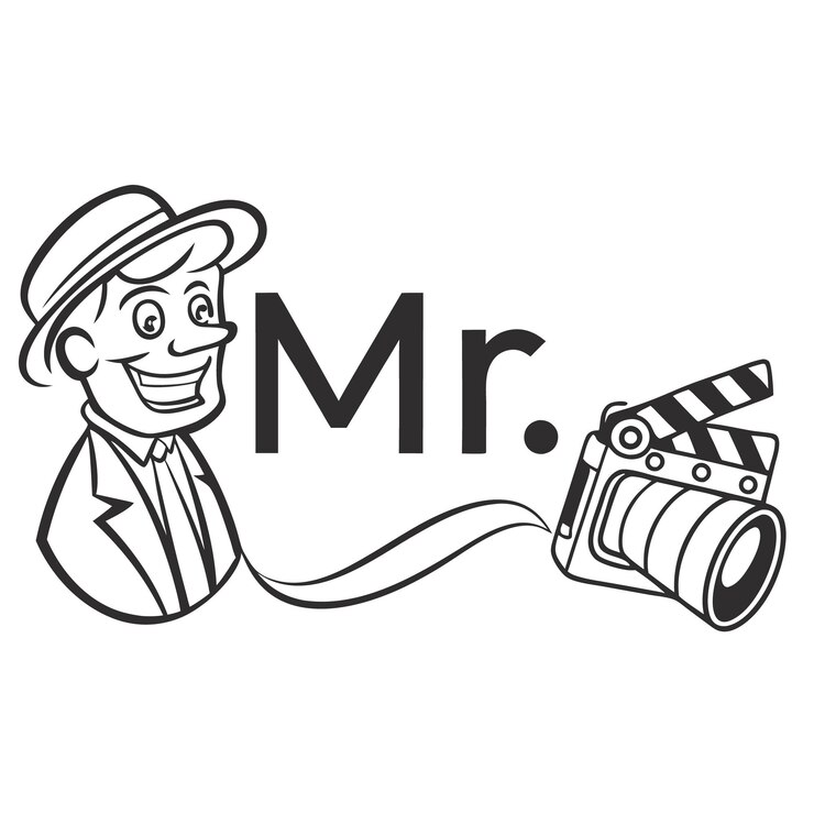 Vektori mr logo clean and modern design mr initials logo vector format logo template