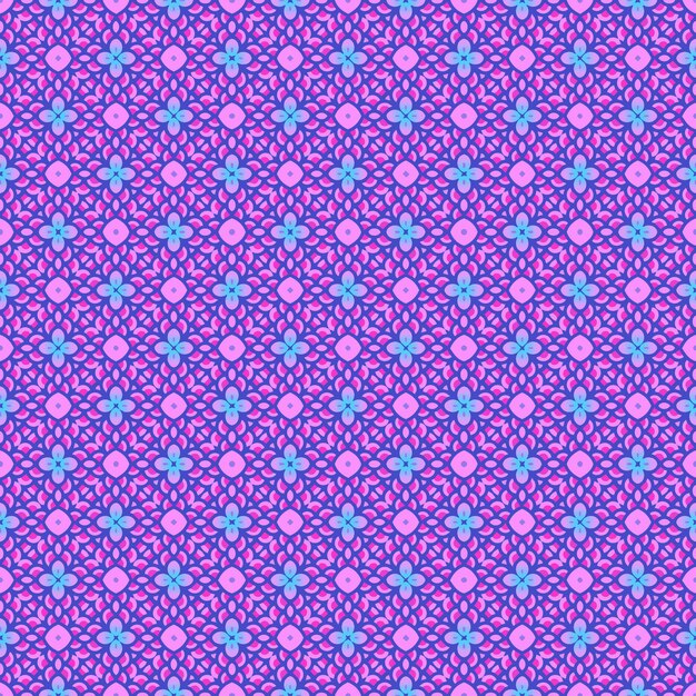 Multi color seamless pattern texture and template Multicolored Colorful ornamental graphic design Colored mosaic ornaments Vector illustration
