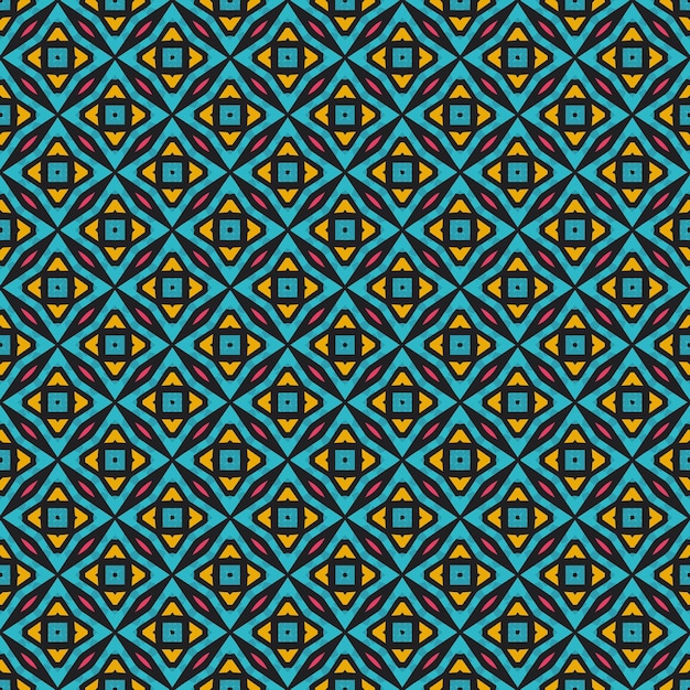 multi color seamless pattern texture and template multicolored colorful ornamental graphic design colored mosaic ornaments vector illustration