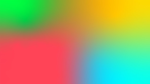 multicolor vivid fresh color gradient