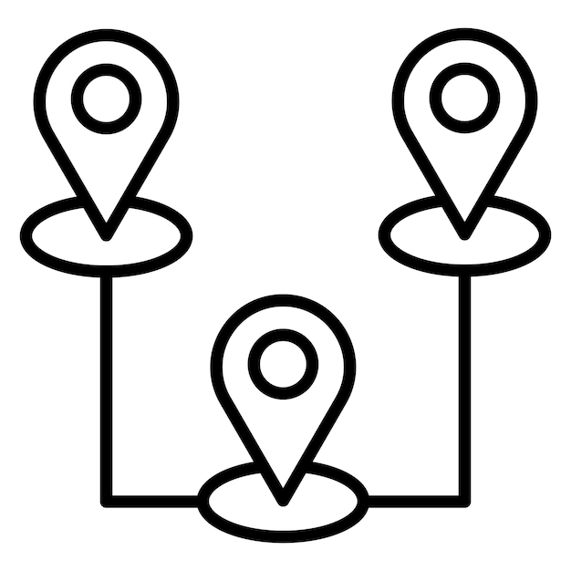 Multiple Destinations Icon