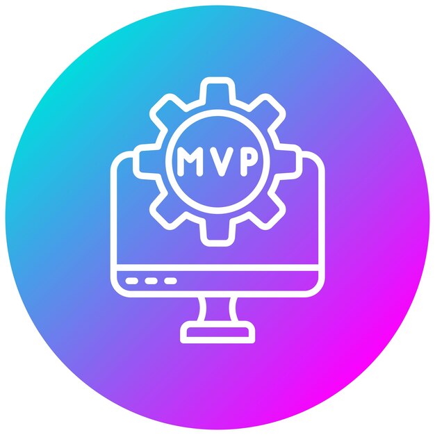 MVP Vector Illustration Style