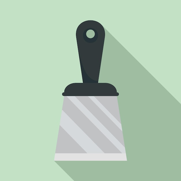 name icon flat illustration of name vector icon for web design