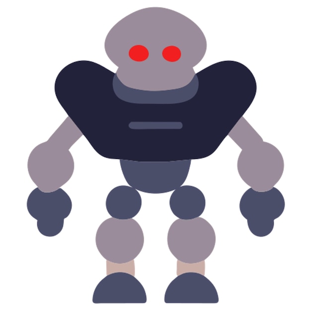 nanomachine icon colored shapes