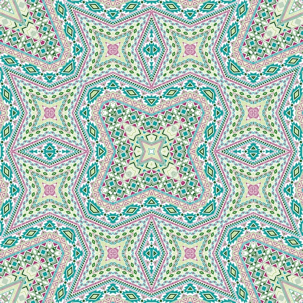 Navajo endless pattern graphic design Vintage geometric backgro