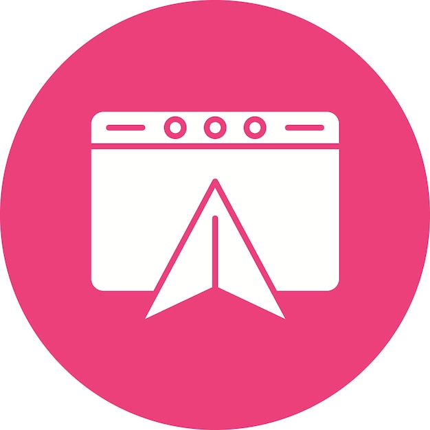 Navigation icon vector image Can be used for UX and UI
