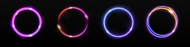 Neon quiz frame with question and exclamation Faq question answer template
