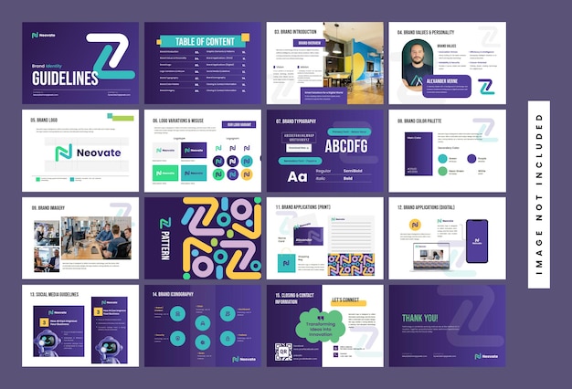 Neovate Tech Startup Brand Guideline