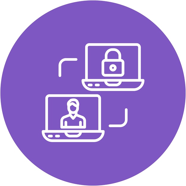 Network Access Control Vector Illustration Style