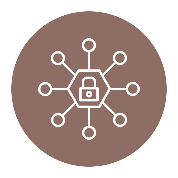 Network Access Control Vector Illustration