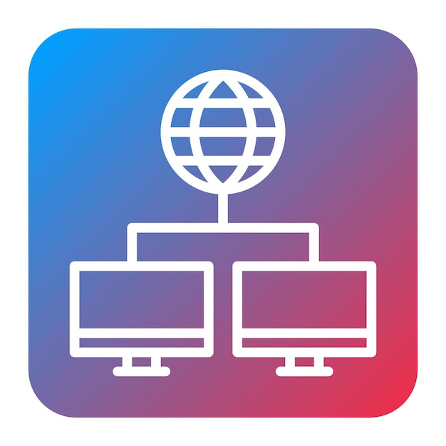 network connection icon vector image can be used for press freedom day