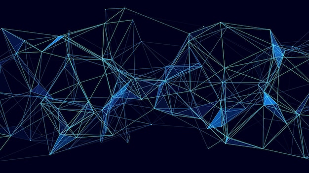 Network connection structure Technology connect big data Science background Business futuristic backdrop