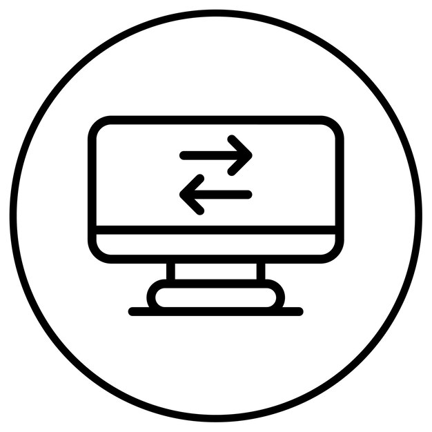 Network Data Transfer Icon