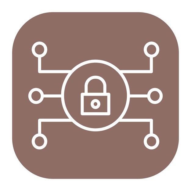 Network Encryption Icon