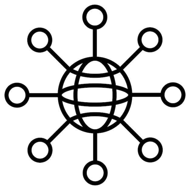 Network Expansion Vector Illustration