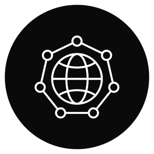 Network icon vector image Can be used for Internet Marketing Service