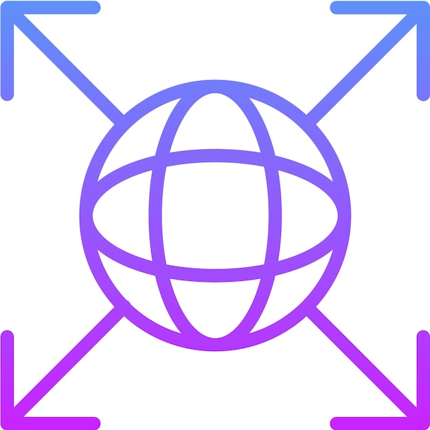 Network Scalability vector icon illustration of Networking iconset