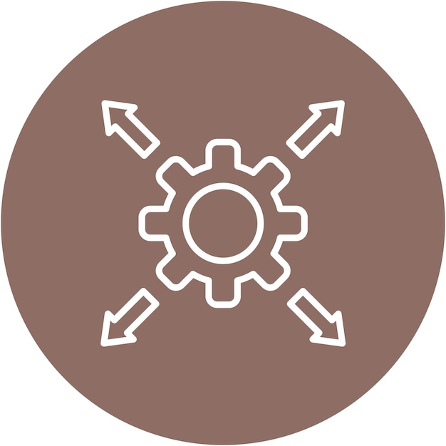 Network Scalability Vector Illustration Style