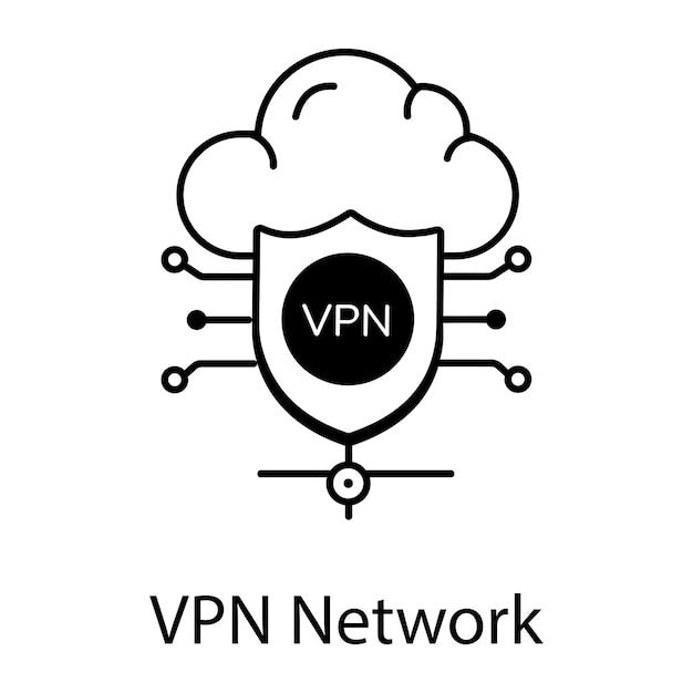 Networking Linear Icon