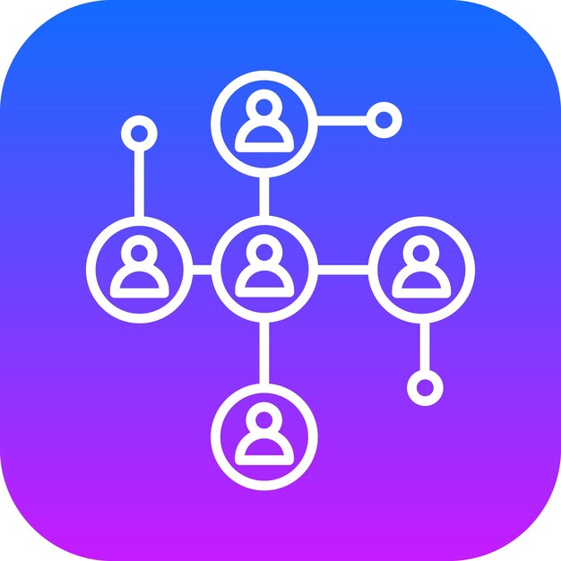 networking vector illustration