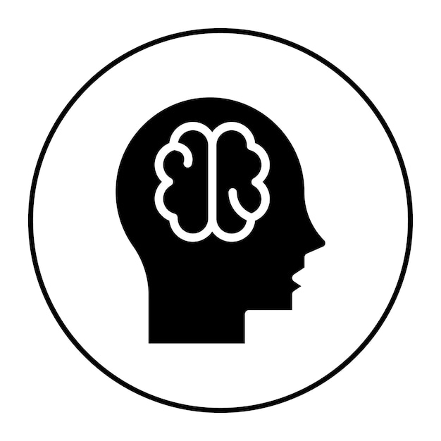 neuropsychology icon vector image can be used for psychology