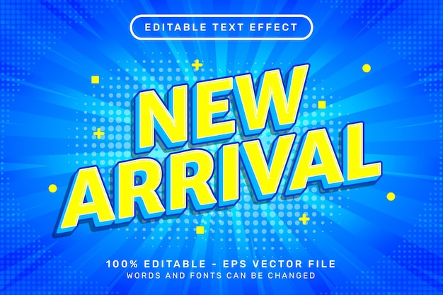 new arrival 3d text effect and editable text effect