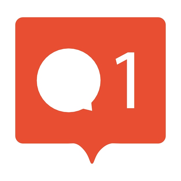 New comment line icon Social network chatting communication emoji internet files correspondence dating Vector icon for business and advertising