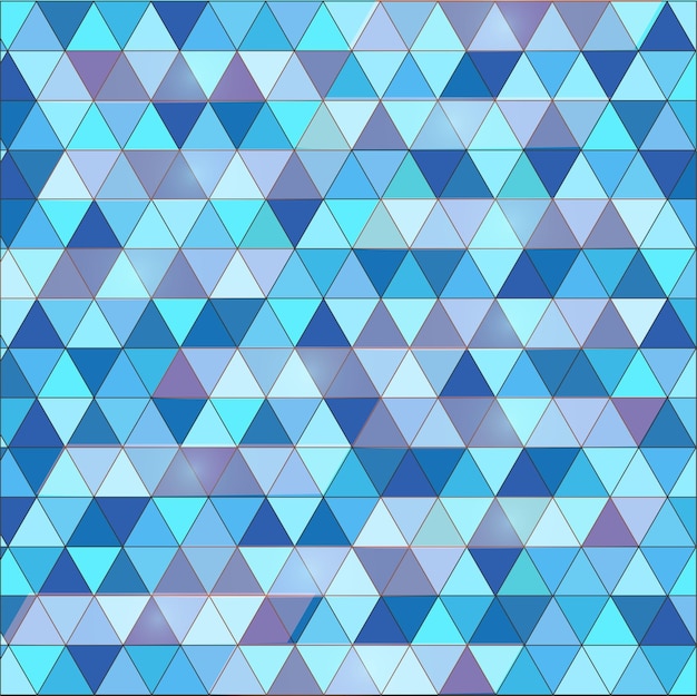 Nice colorful background of triangles