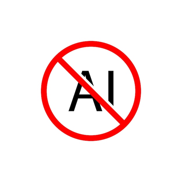 No ai sign
