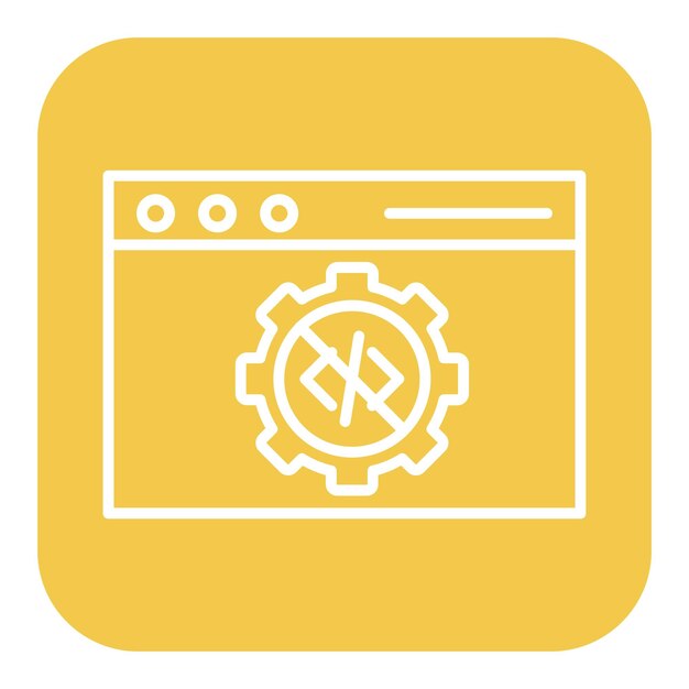 No Code vector icon Can be used for No Code iconset