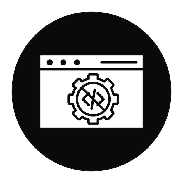 No Code vector icon Can be used for No Code iconset