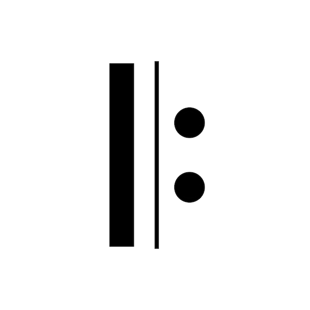 Nuottikuvake, vektoripohja, trendikäs logokokoelma, kaksiulotteinen design