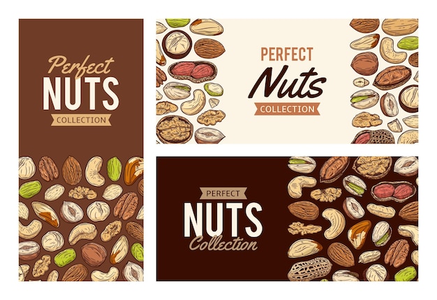 nuts banner templates