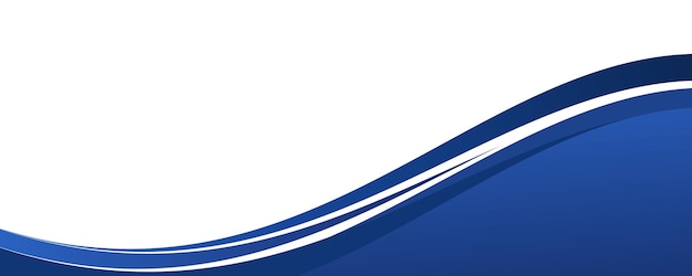 Nykyaikainen banneritaustan suunnittelu Bannerimallipohja, jossa on dynaamisia aaltomuotoja