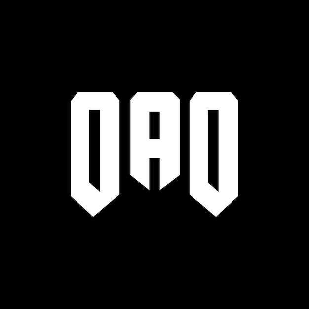 OAO letter logo design for technology company OAO logo design black and white color combination OAO logo OAO vector OAO design OAO icon OAO alphabet OAO typography logo design