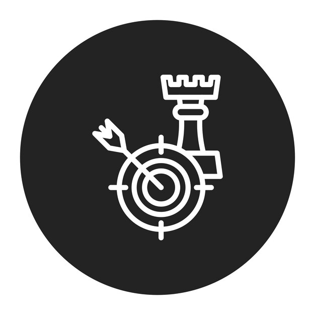 objective statement icon vector image can be used for curriculum vitae